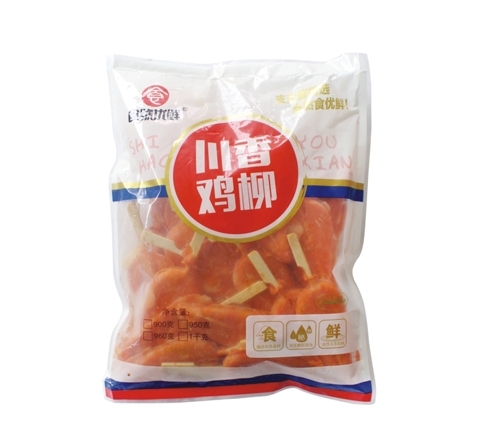 川香雞柳的制作方法